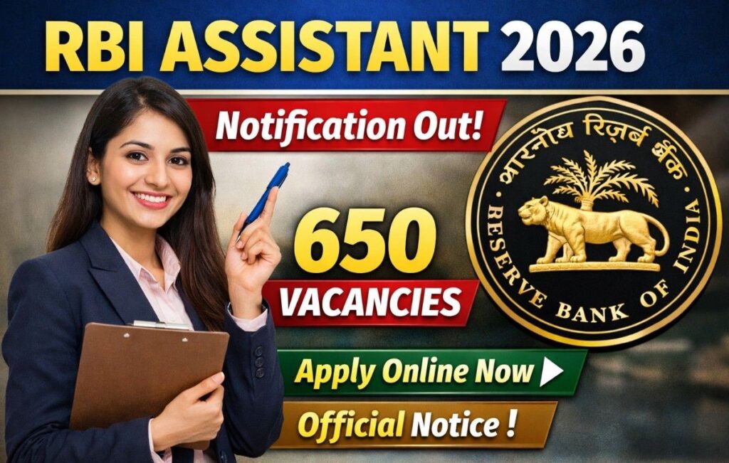 RBI Assistant Apply Online 2026
