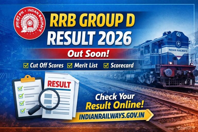 RRB Group D Result 2026